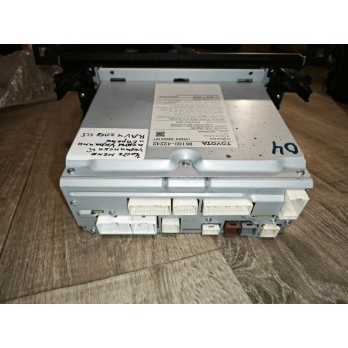 86100-42242 Toyota RAV4 2018 Display Unit (100575) G8 US